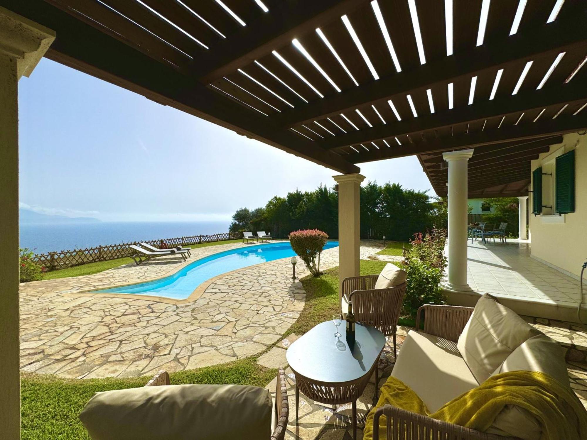 Villa Afroditi, Spartia, Kefalonia Livathos  Exterior photo
